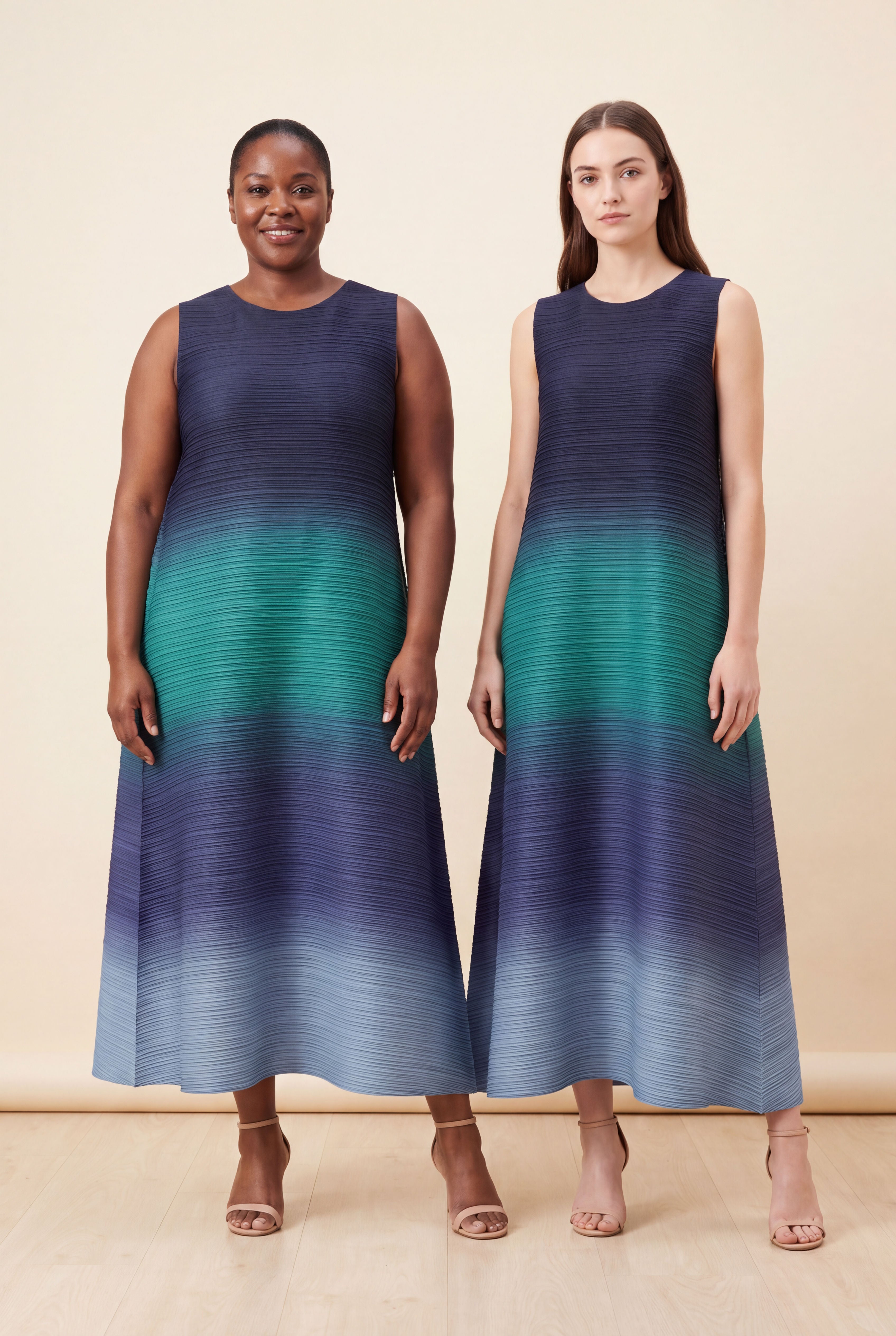 Aster Dress in Navy, additional view