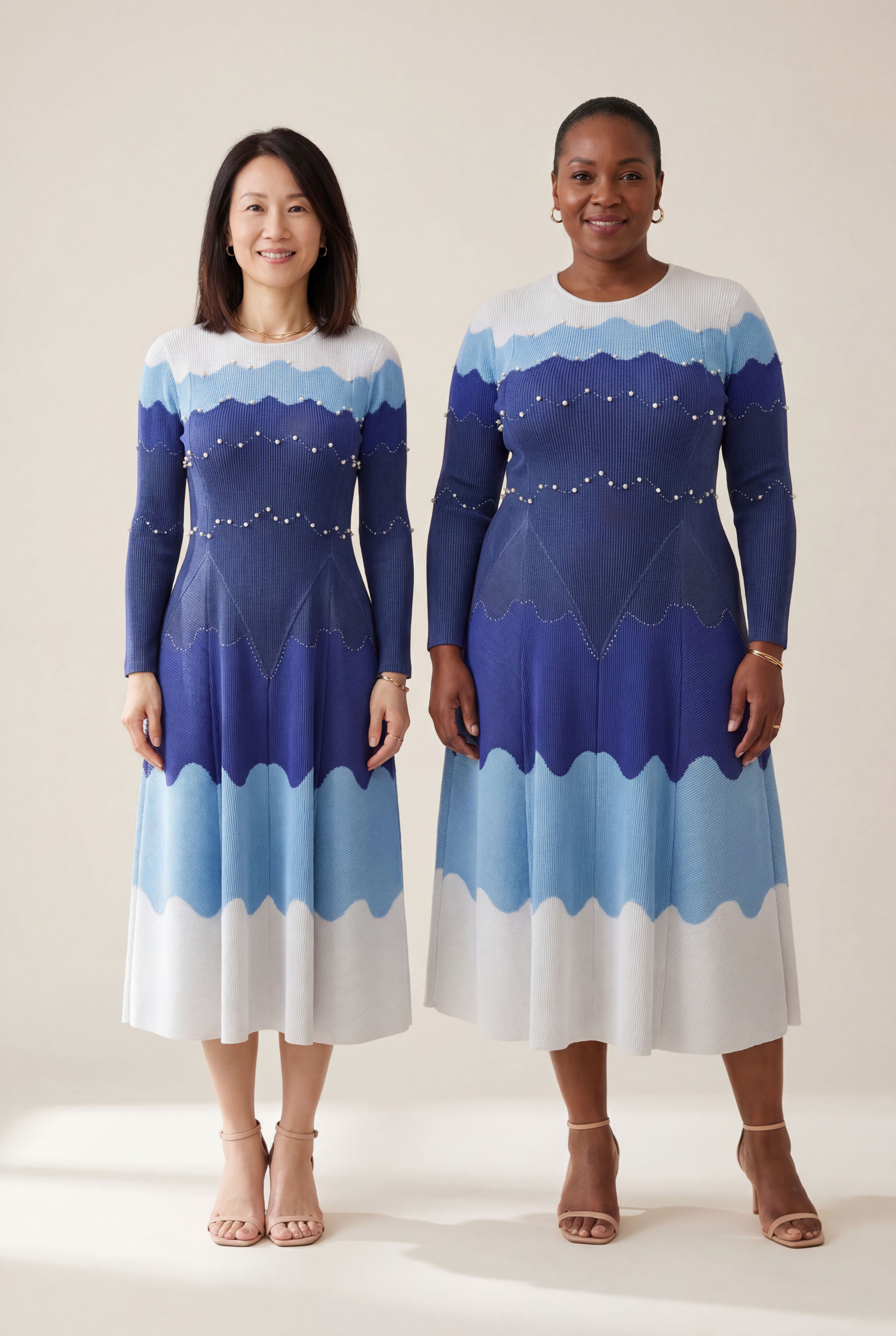 Magnolia Dress – Blue