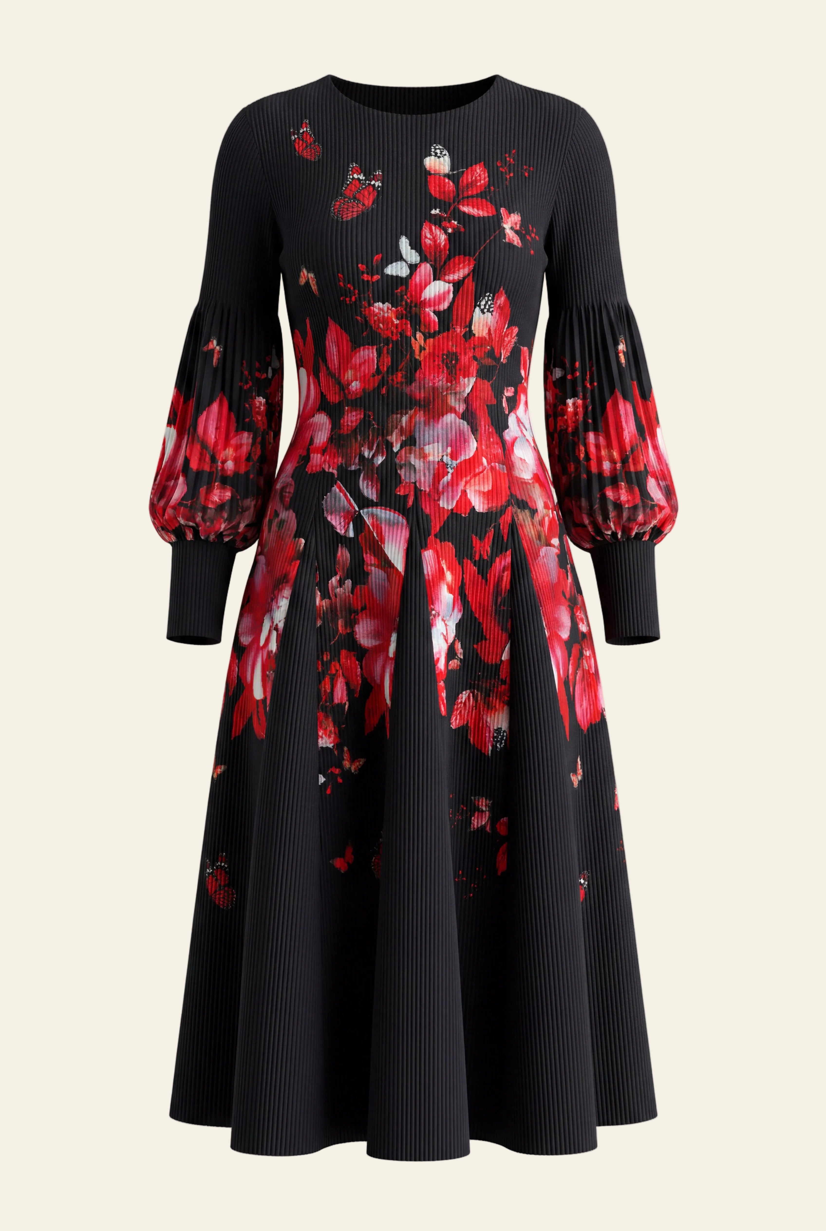 Dahlia Dress – Black Rose