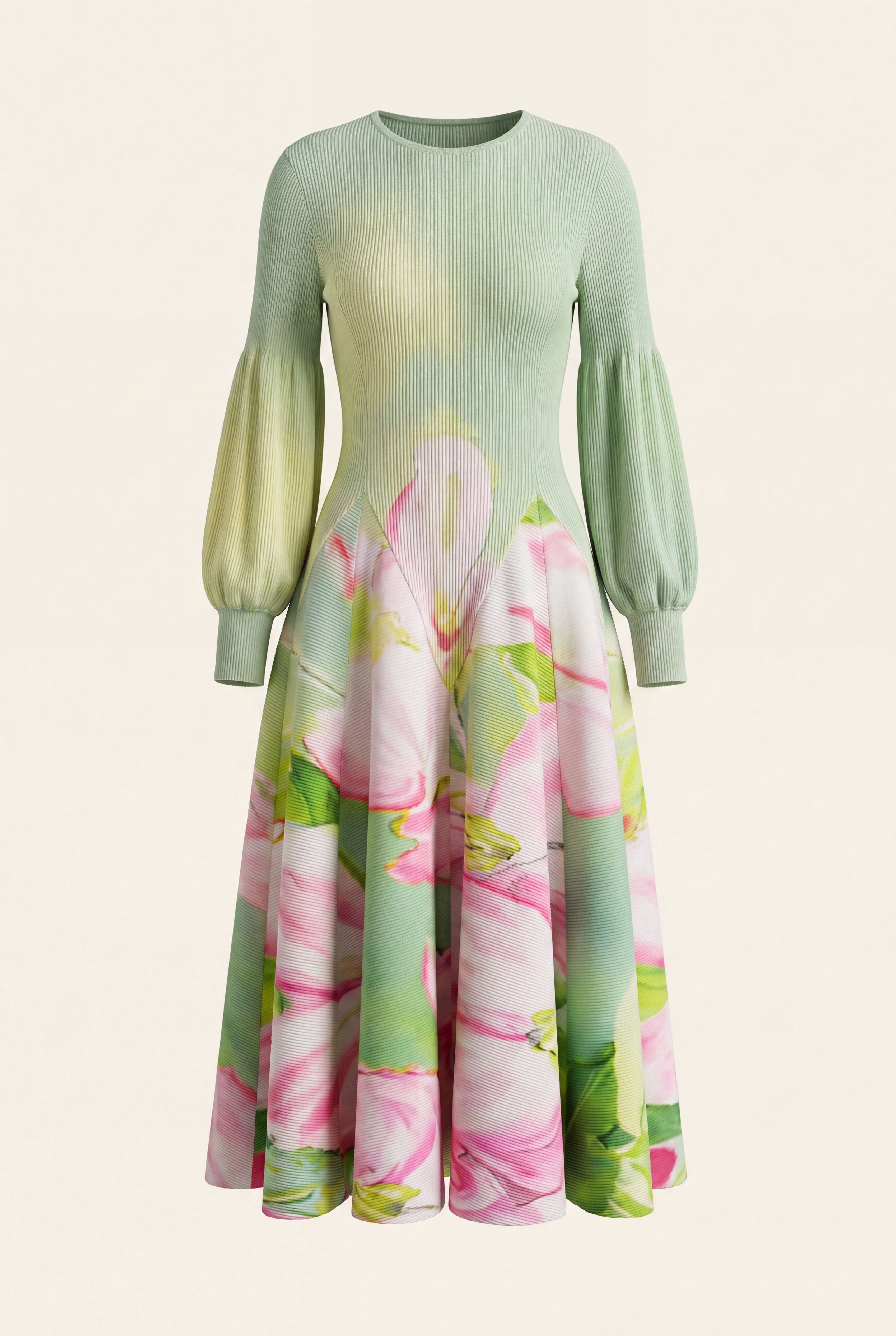 Dahlia Dress – Pastel Green