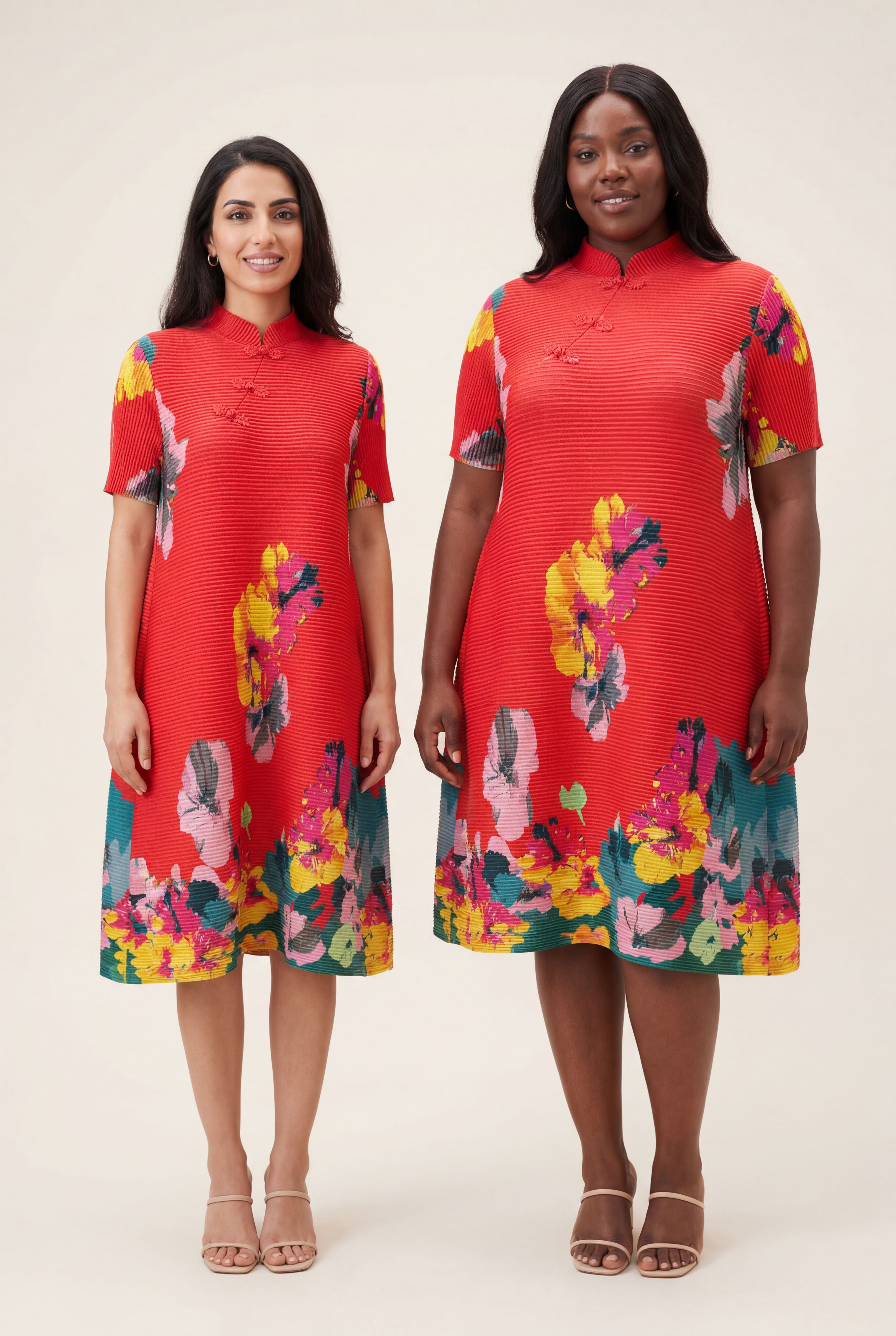 Jasmine Dress – Red-thumbmail-3