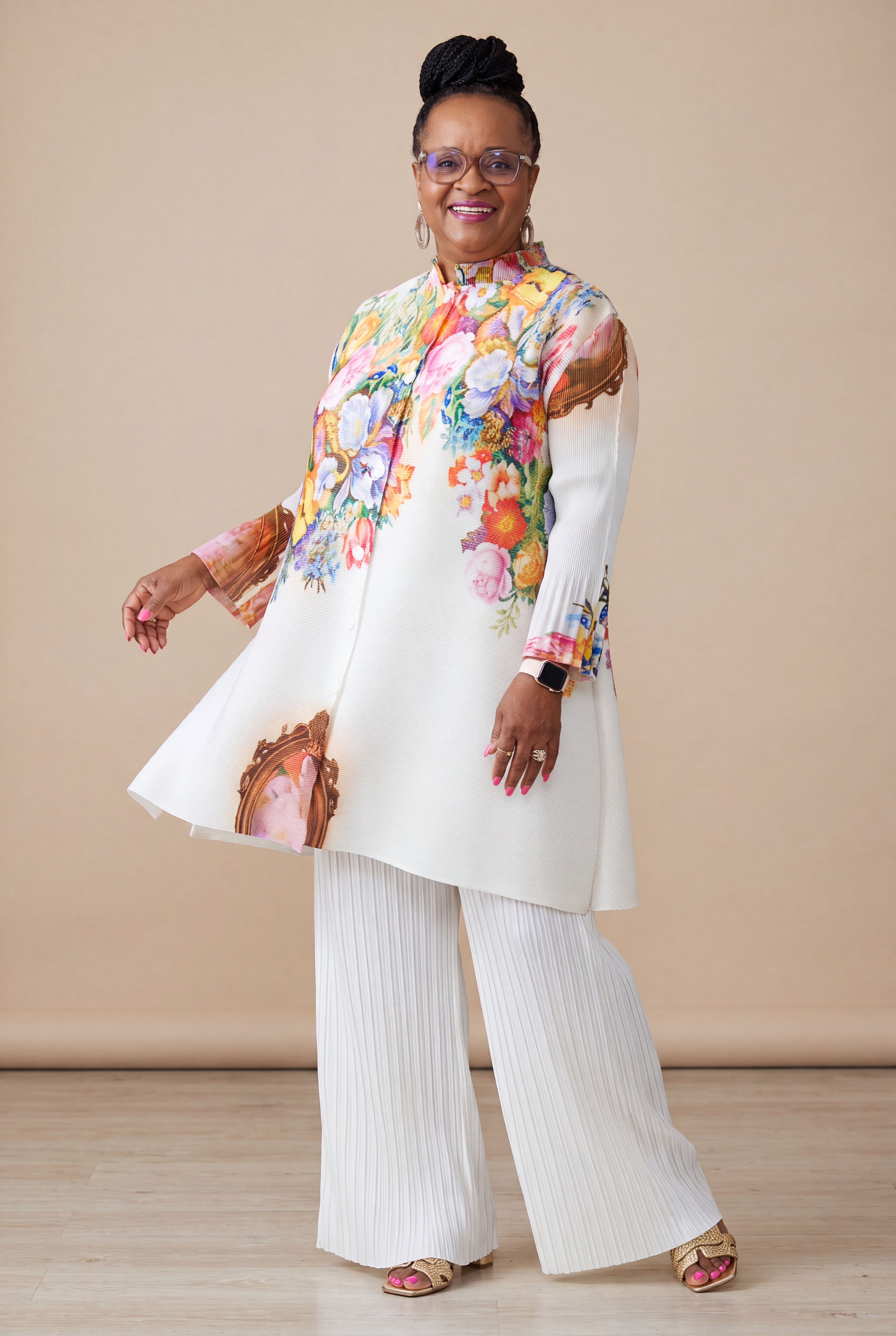 Hyacinth Two Piece Set – White