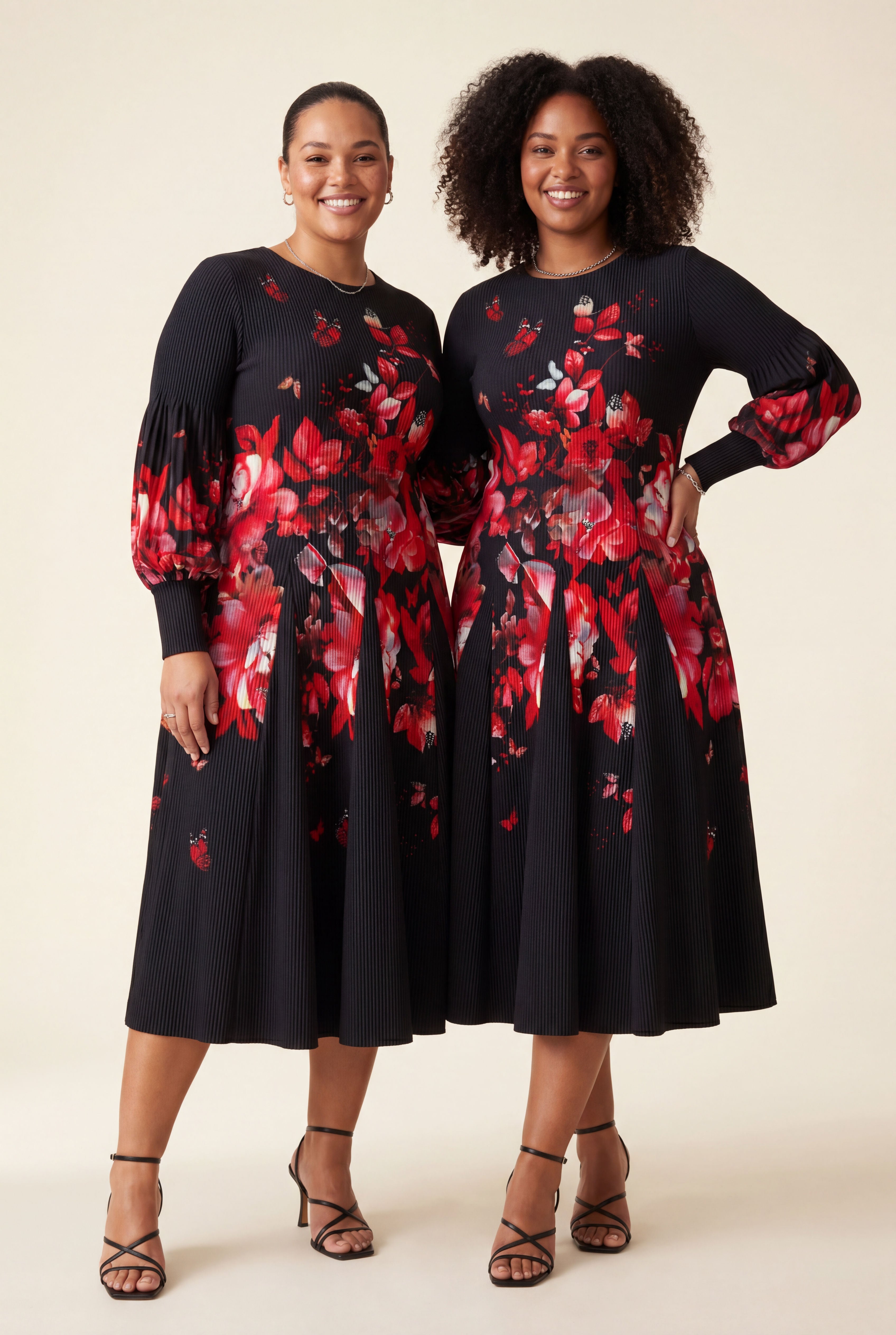 Dahlia Dress – Black Rose