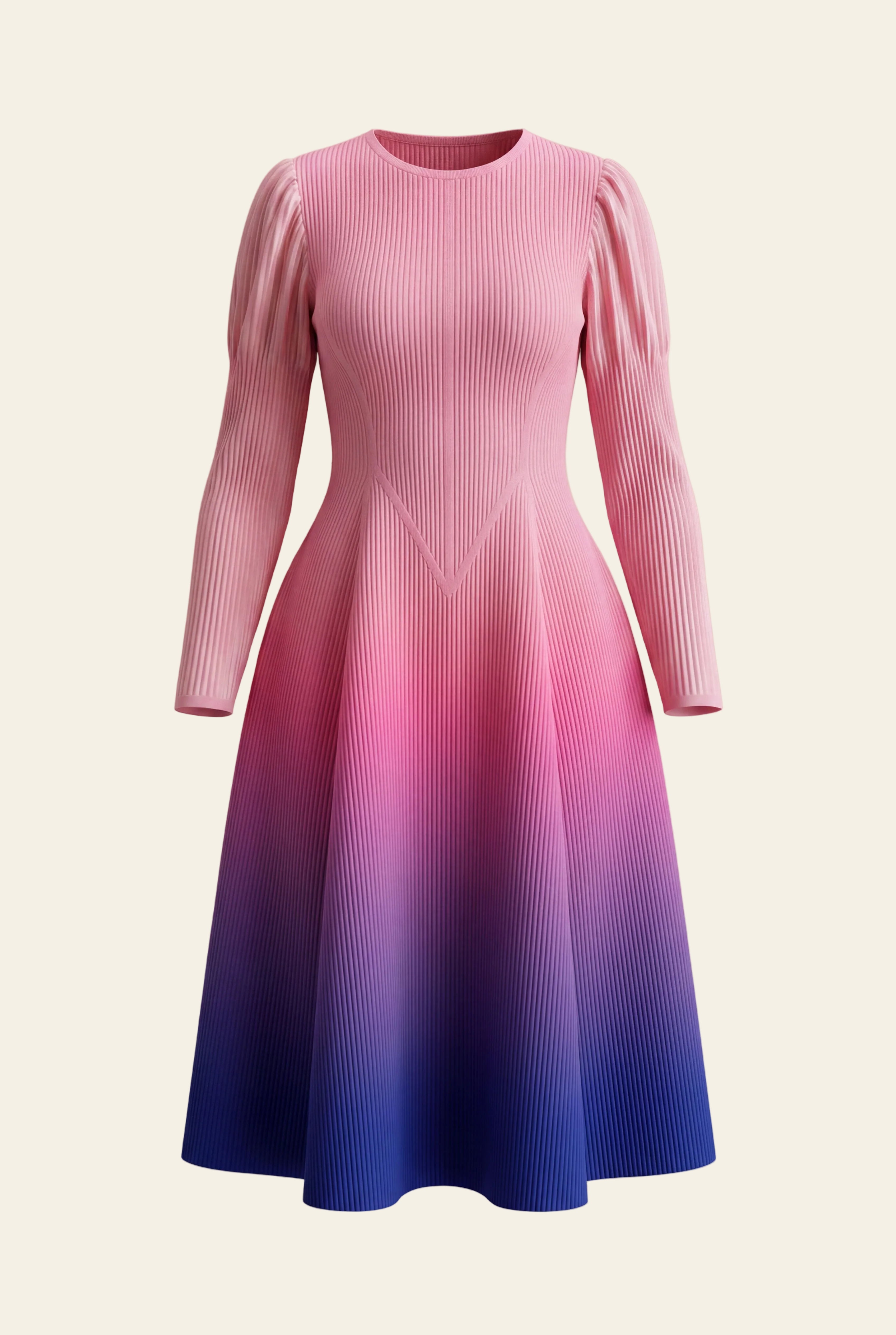 Camellia Ombre Dress – Pink
