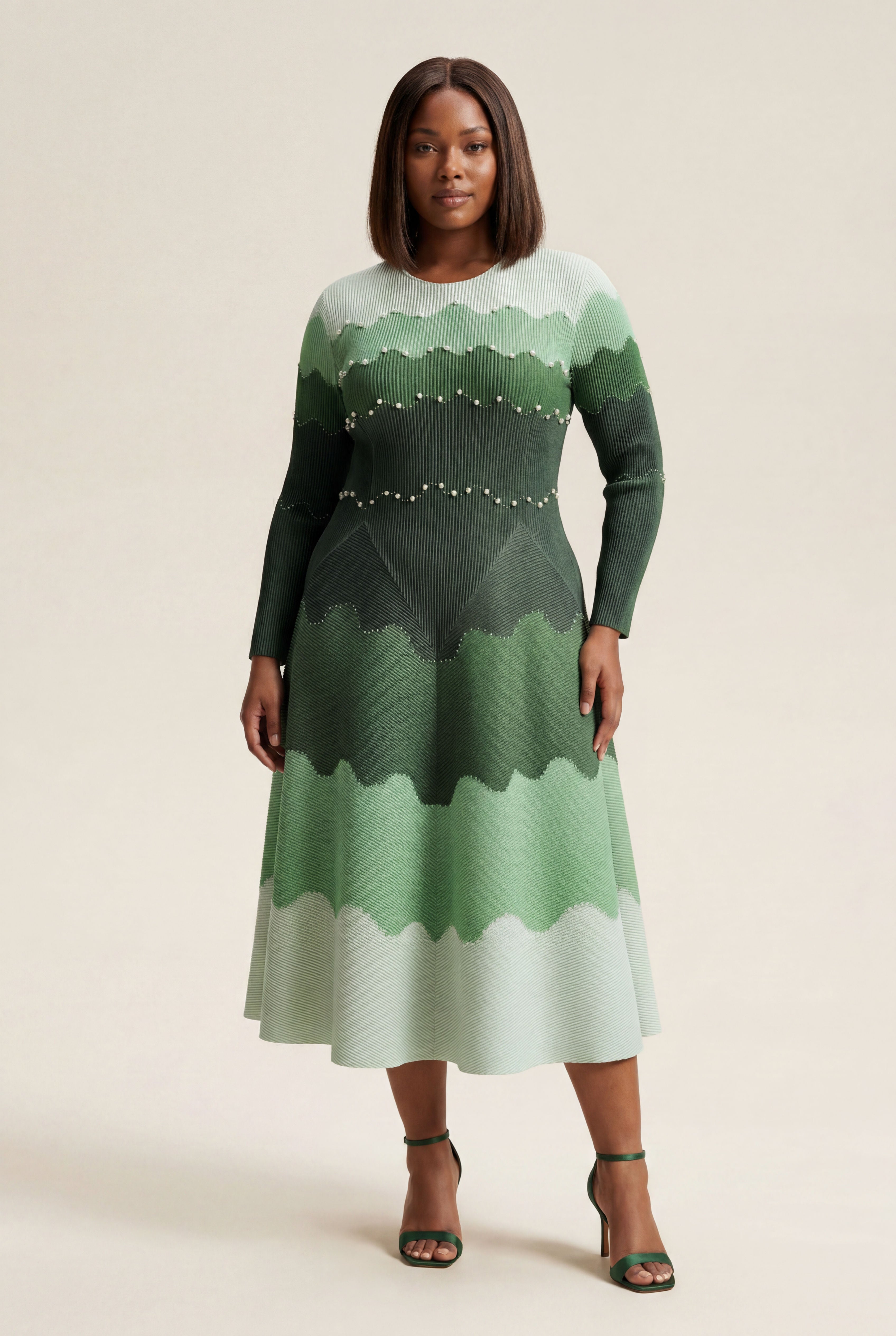 Magnolia Dress – Green