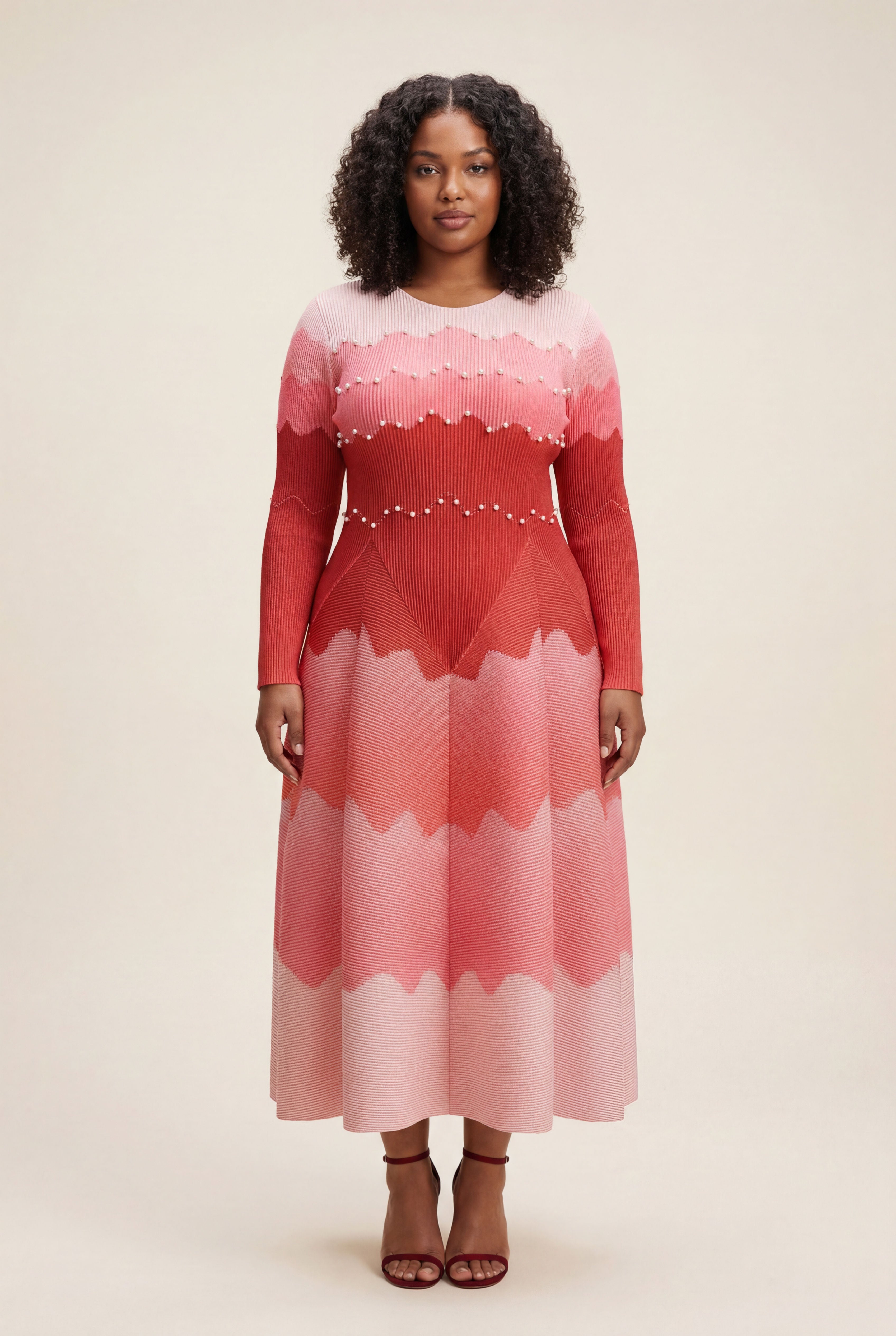Magnolia Dress – Red
