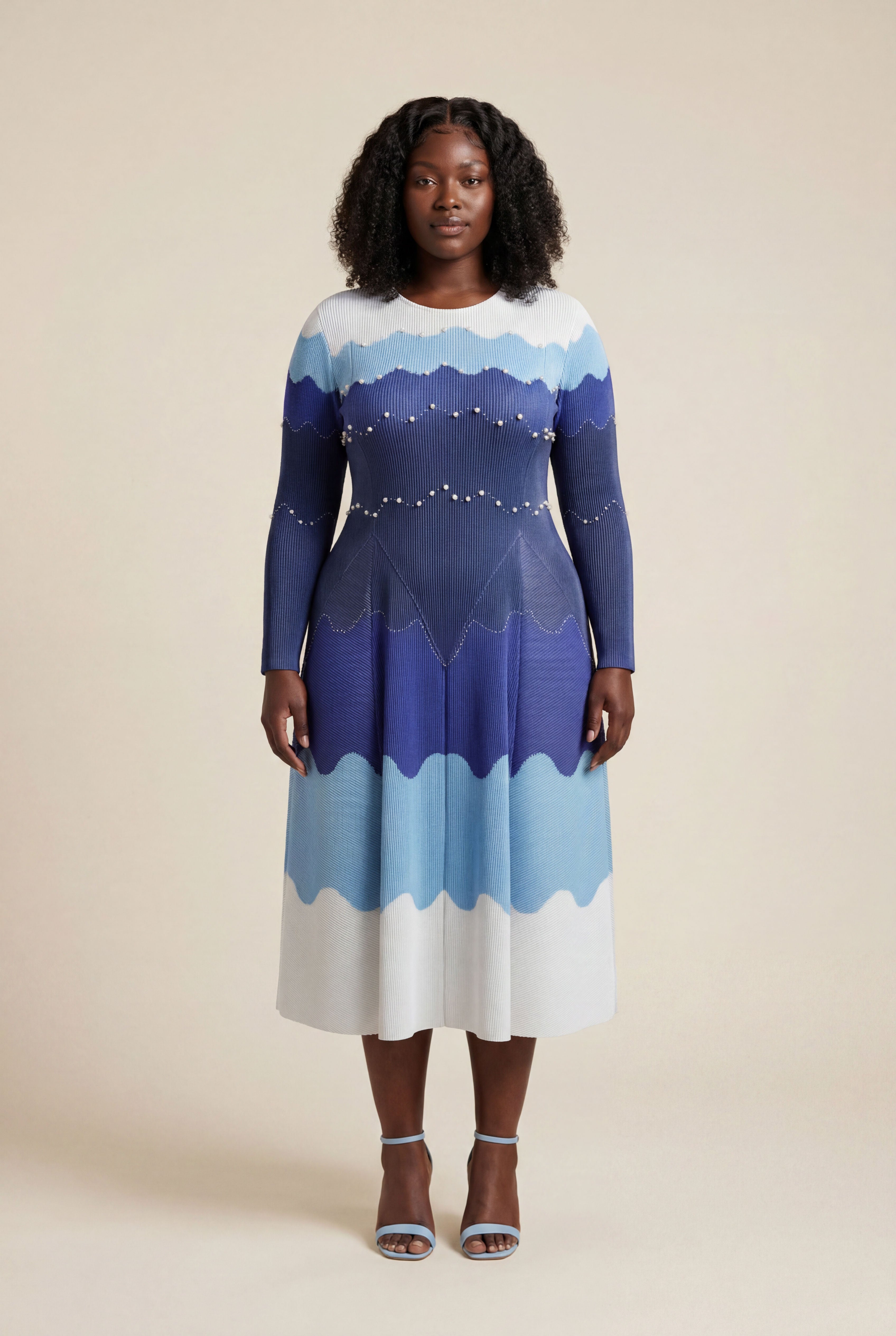 Magnolia Dress – Blue