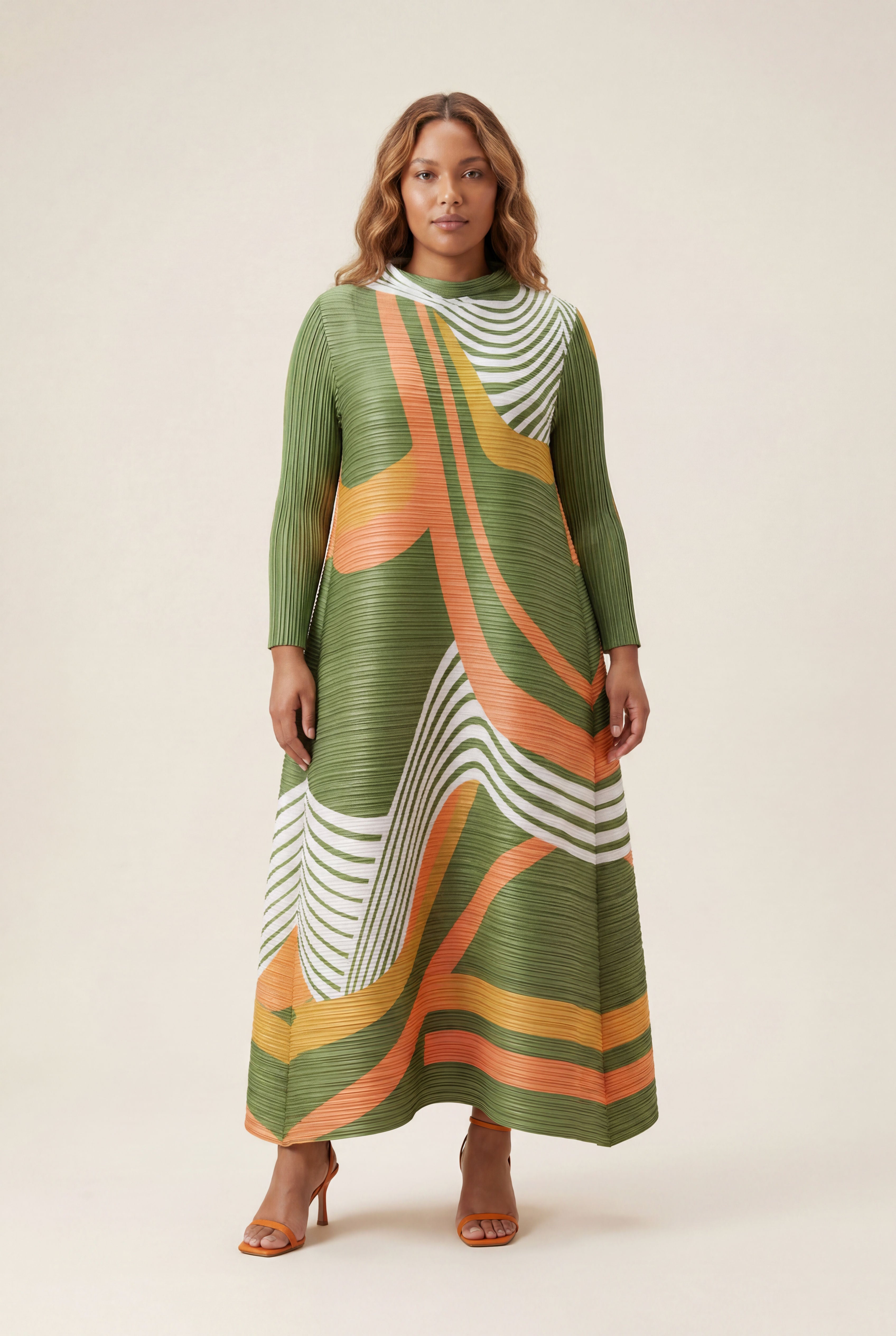 Peony Dress – Green