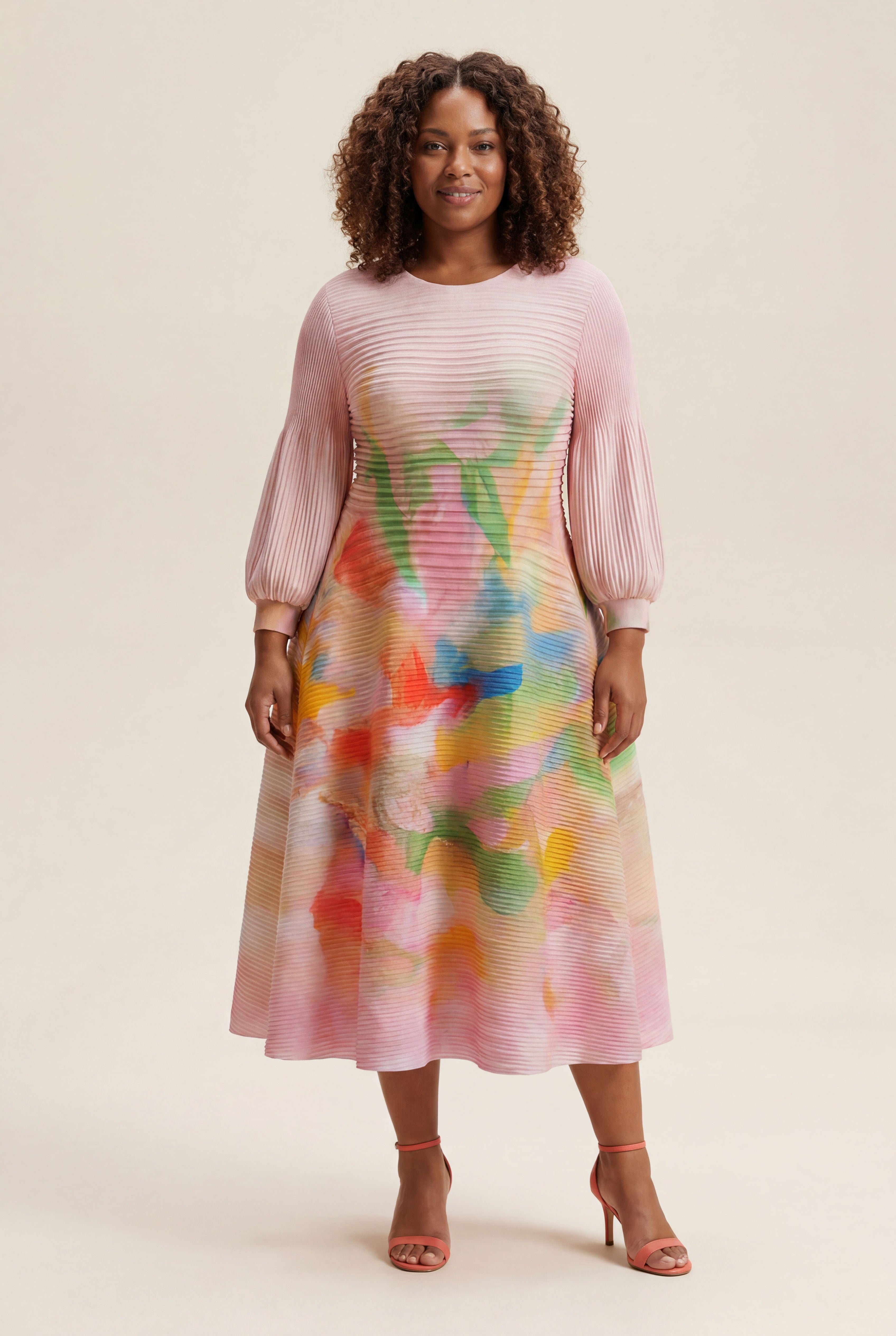 Dahlia Dress – Soft Pink