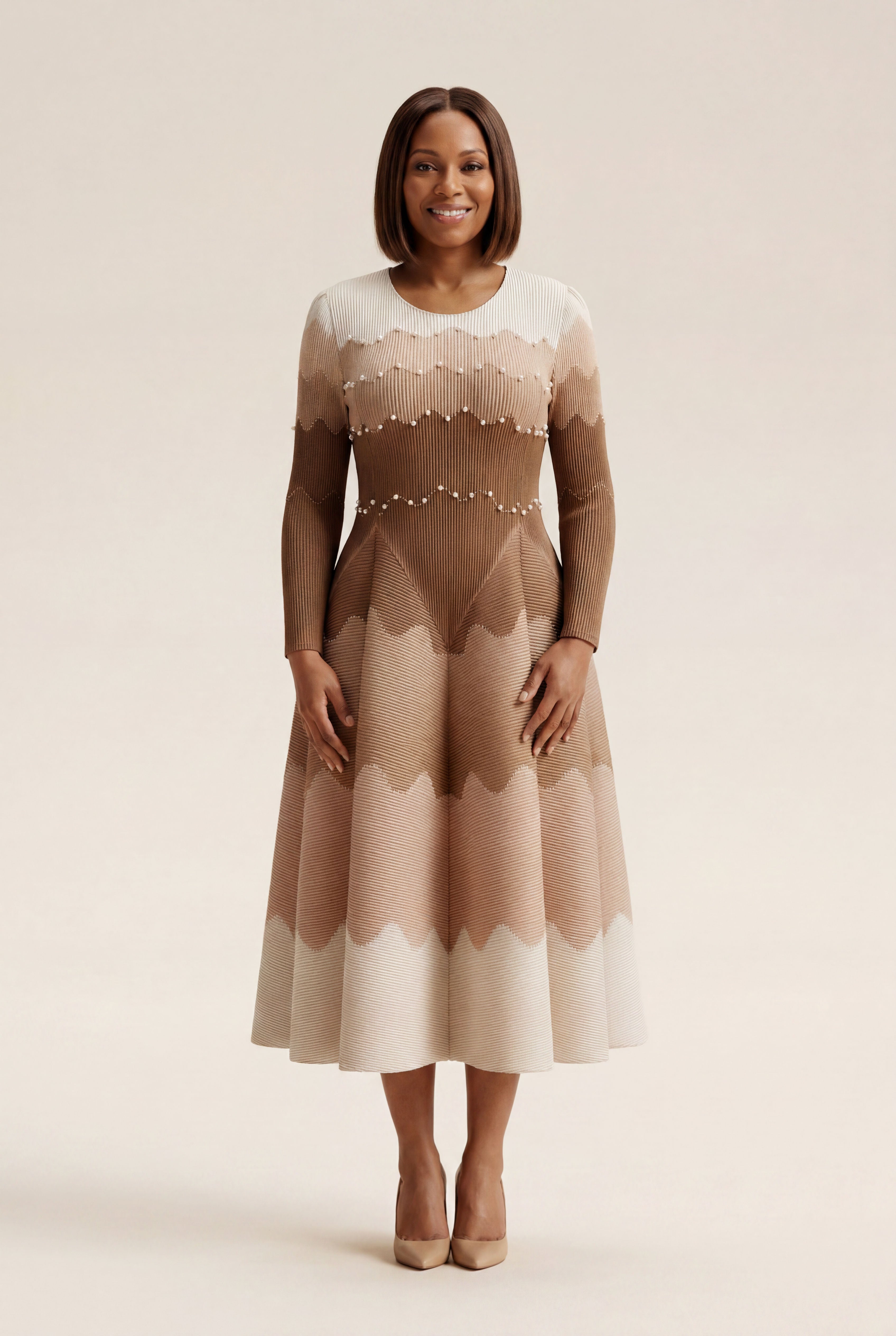 Magnolia Dress – Brown