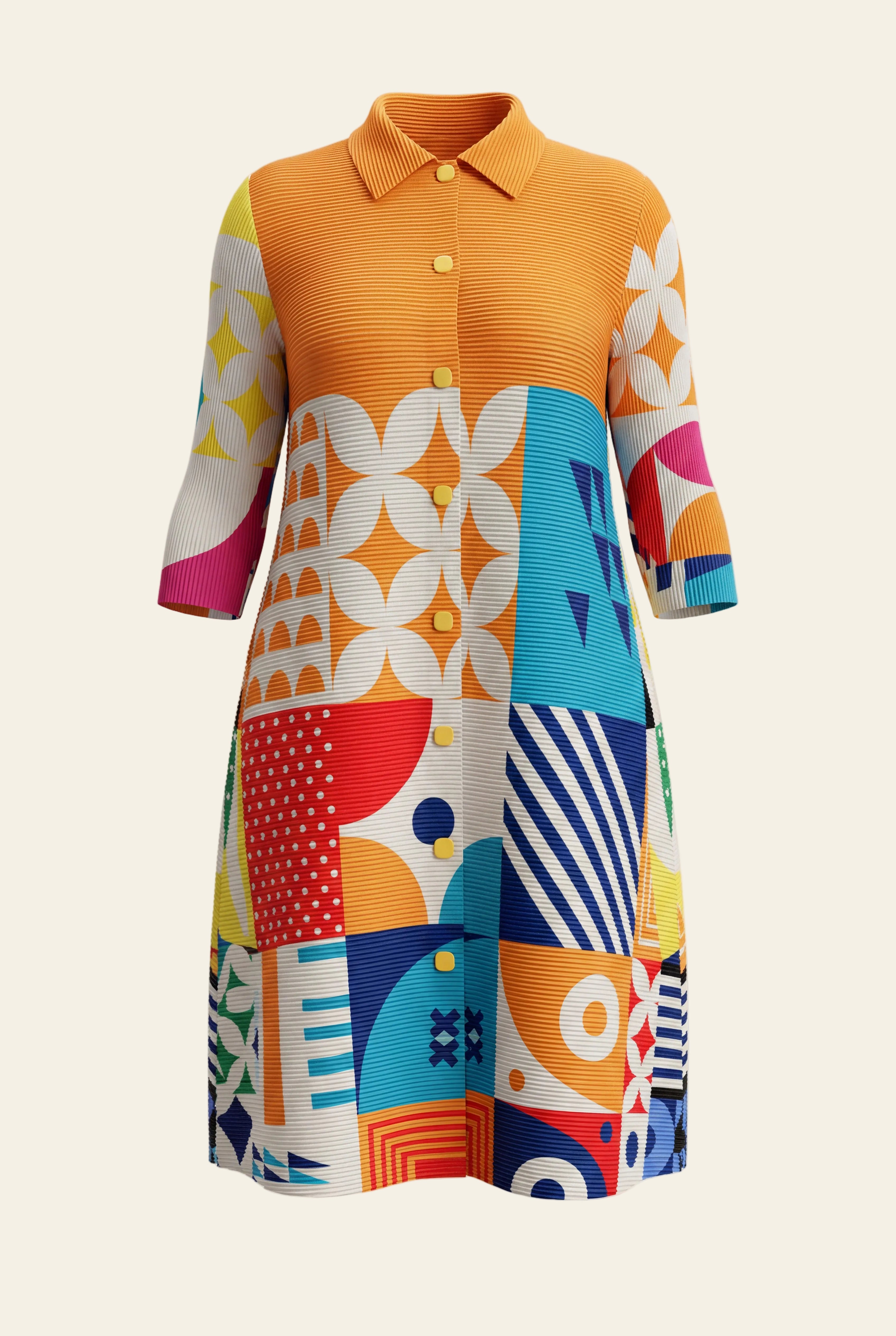 Jasmine Dress – Orange-thumbmail-1