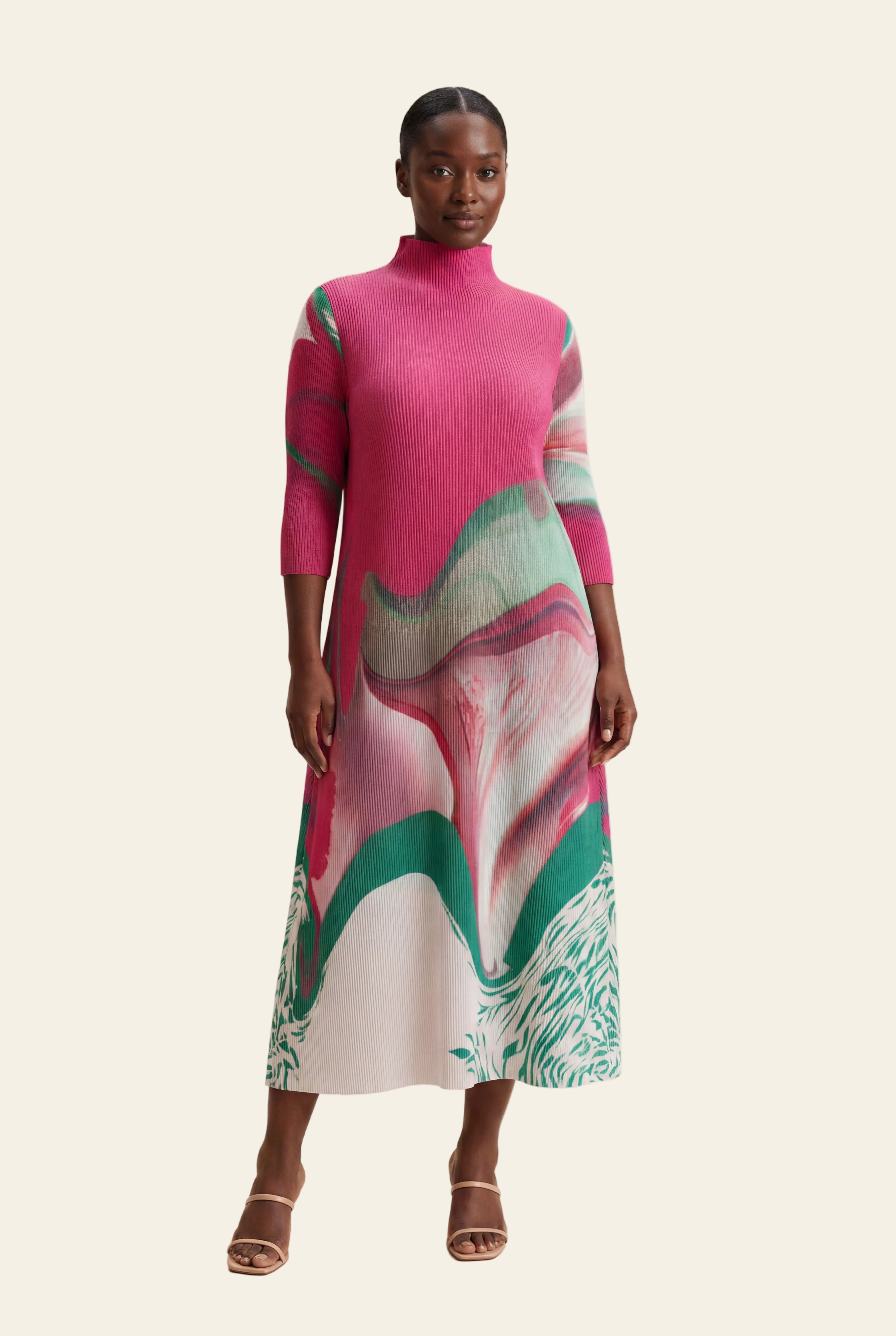 Peony Dress – Pink Mint-thumbmail-2