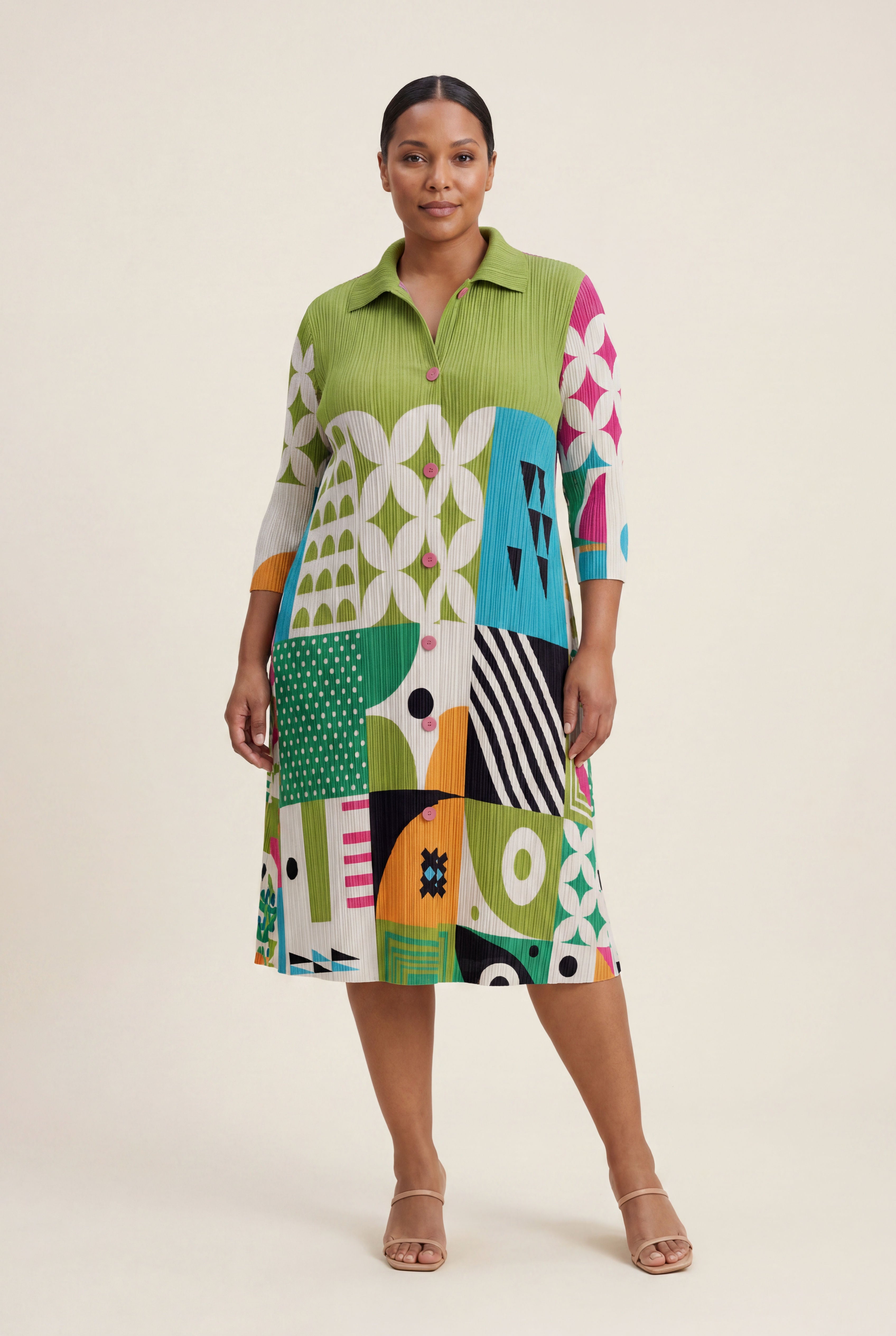 Jasmine Dress – Light Green-thumbmail-4
