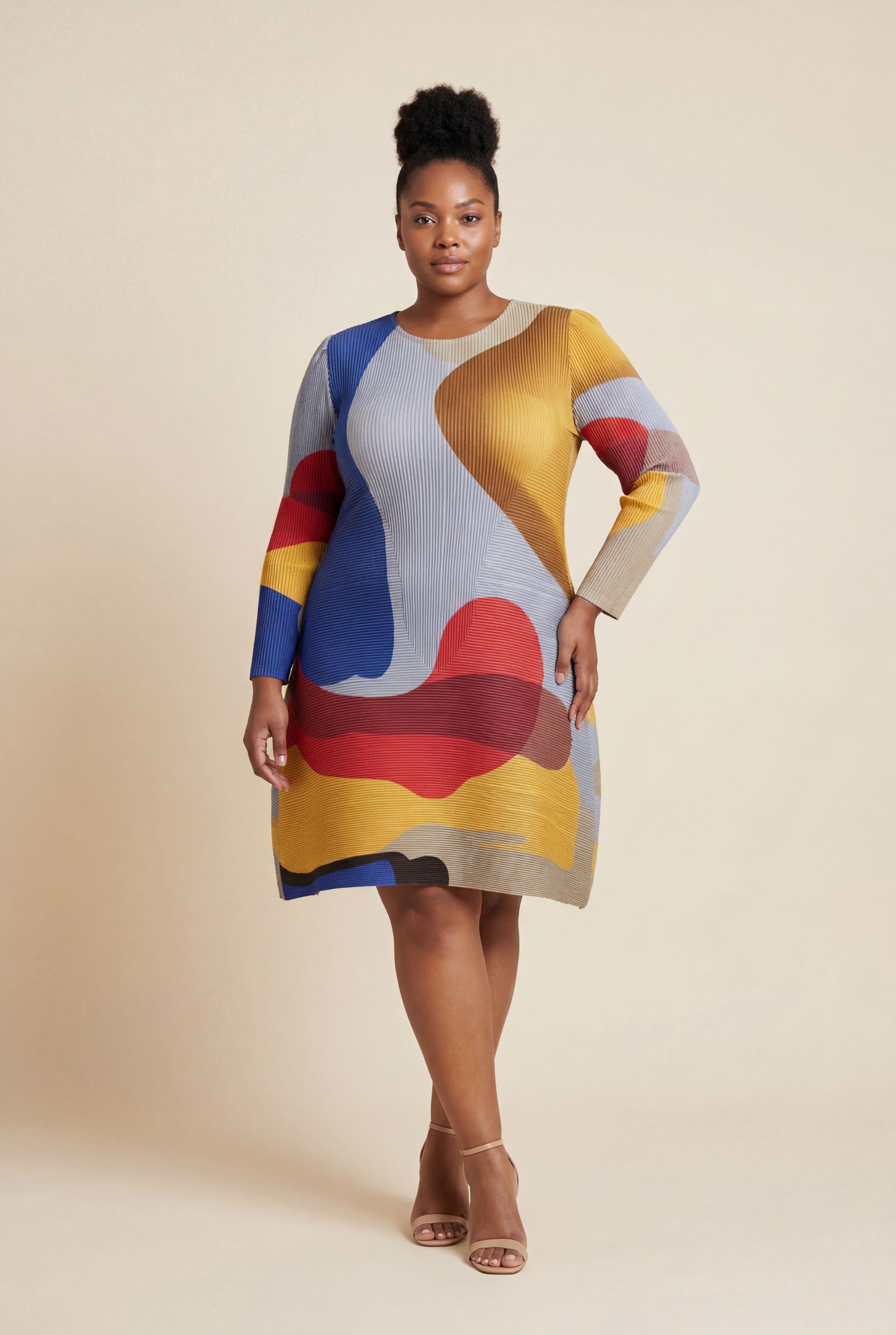 Peony Dress – Sunrise Gray-thumbmail-4
